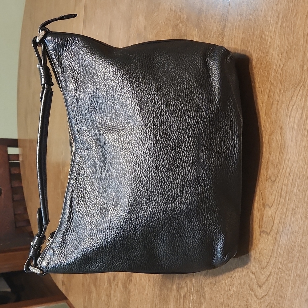 Emporio Armani black hobo purse